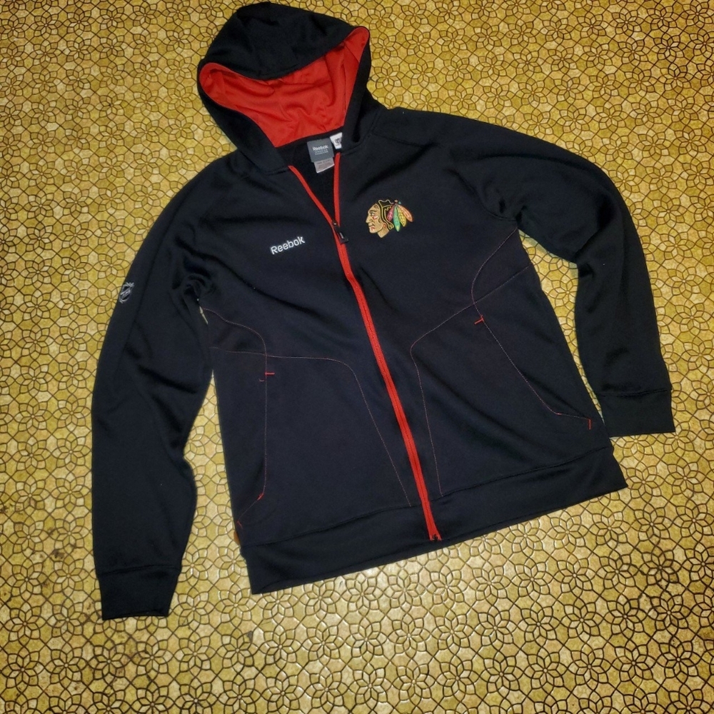 Chicago blackhawks reebok sweater size Medium